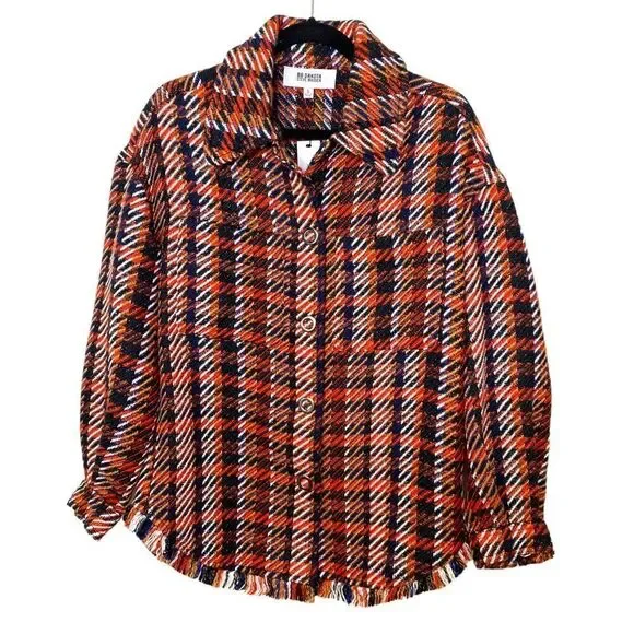 STEVE Madden Multi Final Warning Shacket - Picture 12 of 15